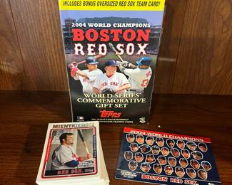 2004 Boston Red Sox World Champions Commemorative Baseball Card Set 