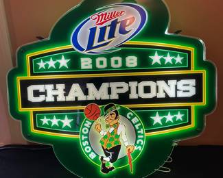 Boston Celtics Bar Light 