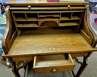 Refinished by "Arnold's Antiques"