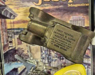 "First Federal Savings and Loan Association", "AAA Automobile Club" and "St. Joseph Magazine"