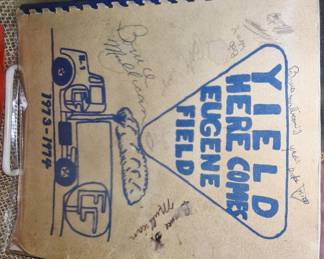 "Yield Here Comes Eugene Field 1973-1974" yearbook