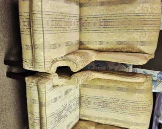 Vintage wingback chairs 