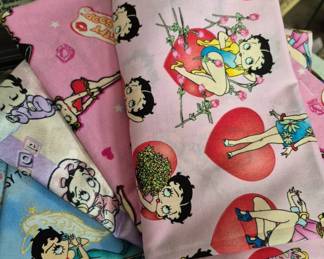 Betty Boop fabric