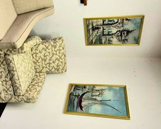 Justice upholstered chairs