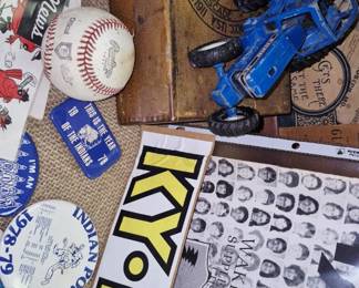 St. Joseph and surrounding area collectibles. "KY 102" bumper sticker