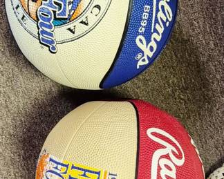 "Rawlings Final Four " 1993 and 1995 basketballs 