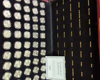 Complete set state quarters