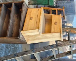 Primitive wood items