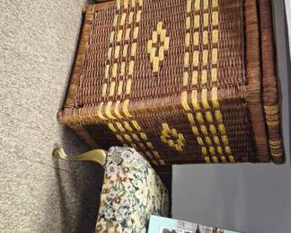 Baskets and footstools