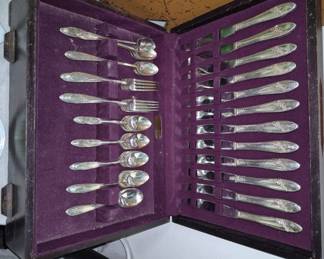 Silverplate, copper and brass