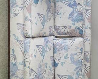 1970's style upholstered sofa  