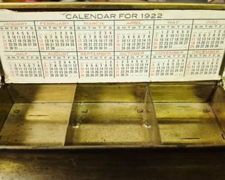 1922 calendar 