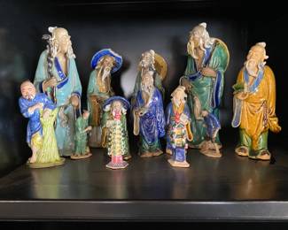 Vintage Chinese Mud Men