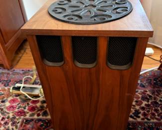 Mid Century 1972 Allied Radio Schack Nova Omni Speakers. Pair