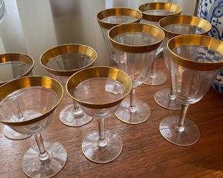 Vintage Tiffin Franciscan Crystal Stemware