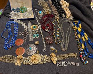 Vintage Costume Jewels!, Signed Weiss, Hobe', Ciner, Juliana Brooch's!! Austrian Crystals!