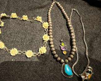 Vintage Sterling Marcasite, Sterling