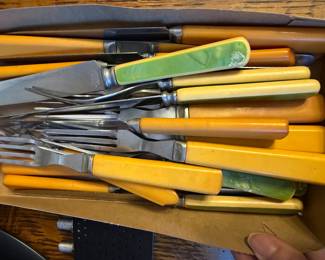 Vintage Bakelite Flatware