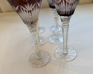 Vintage Val St Lambert Hafnia Cut Fantaisie Pattern