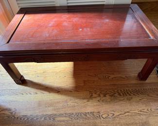 Vintage Rosewood Cocktail Table, Purchased in Hong Kong