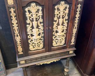 Antique Radio Cabinet