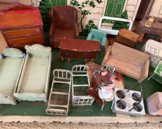 Vintage Dollhouse Furniture