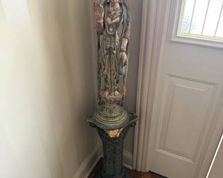 Vintage Chinese Carved GUANYIN, The Bodhisattva of Compassion