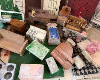 Vintage Dollhouse Furniture