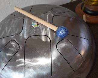 Steel tongue drum or zen drum