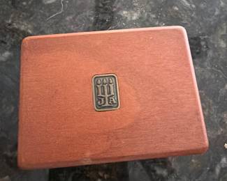 James Avery Wooden Jewelry Box