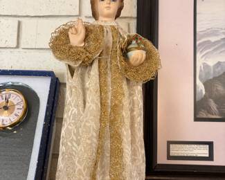 The Infant of Jesus of Prague Statue