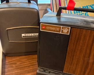 Vintage GAF 1788 Z Dual Super 8mm movie projector and BellHowell