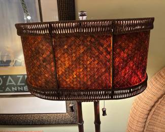 66 $60 Tommy Bahama style lamp 16x27