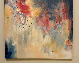 85 100.00 Janis Foley Abstract on Canvas Acrylic 24x24