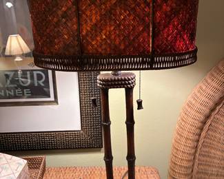 66 $60 Tommy Bahama style lamp 16x27