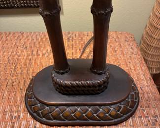 66 $60 Tommy Bahama style lamp 16x27