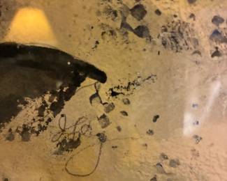 45 450.00 Acrylic abstract by Janis Foley 29Wx26H