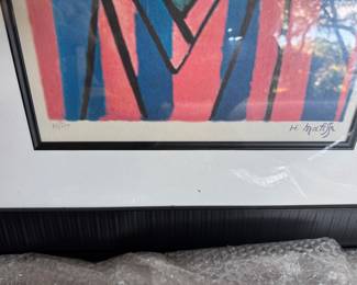 $275 -Henri Mattisse limited edition headed white and rose 3/500