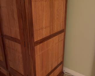 60 250.00 Indonesian style armoire cabinet 47Wx29Dx59H