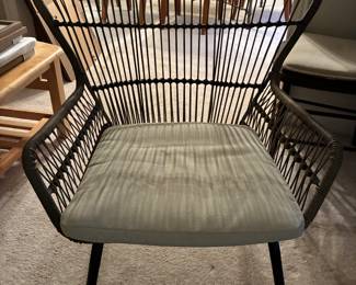 6 90.00 Fan back single chair 32Wx20Dx34H