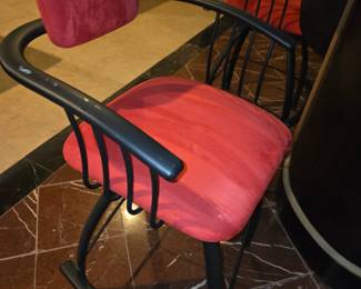 Retro style bar stools