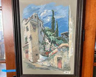 “Cagnes sur mer” Art by James Seeman