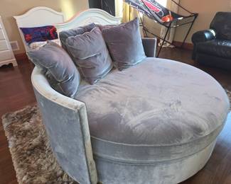 Mitchel Gold+Bob Williams oversized round chair