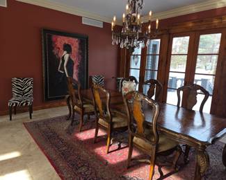 Beautiful dining set w/6 chairs