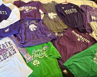K-State Wildcats Wildcat Clothing Attire Shirts 