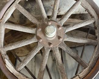 Old Ford Model T Roadster Wheel 