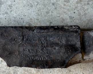 Peter Wright Anvil Blacksmith Tool Patent England Wrought Iron 