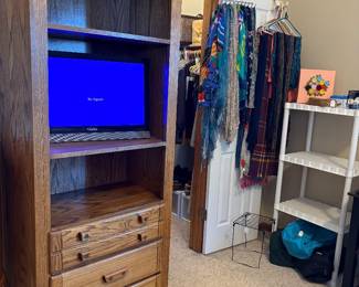 Media Chest / Combo Dresser by Harrison • Scarves • Lots of Clothing / Clothes 
