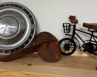 Pontiac Hubcap • Case Tractor Radiator Cap 