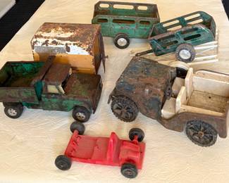 Rusty NY Lint Truck, Jeep, Trailers 